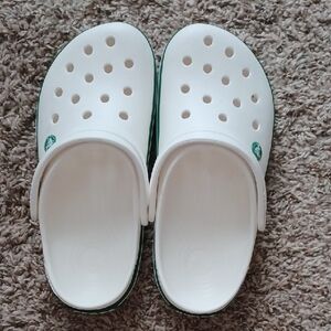 Adult Green Stripe Croc